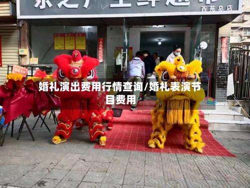 婚礼演出费用行情查询/婚礼表演节目费用-第1张图片