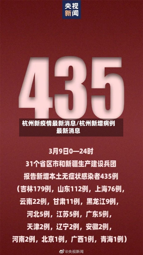 杭州新疫情最新消息/杭州新增病例最新消息