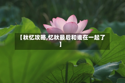 【秋忆攻略,忆秋最后和谁在一起了】-第1张图片