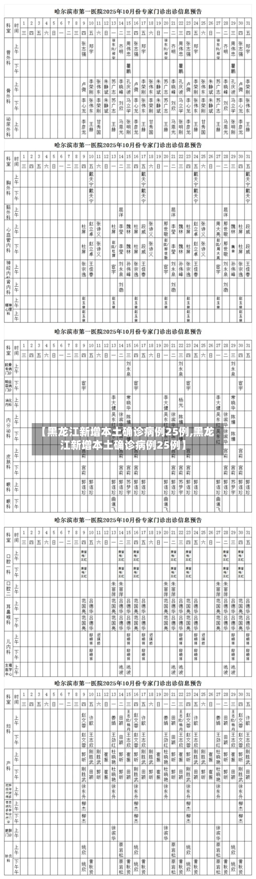 【黑龙江新增本土确诊病例25例,黑龙江新增本土确诊病例25例】-第2张图片