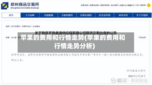 苹果的费用和行情走势(苹果的费用和行情走势分析)-第2张图片