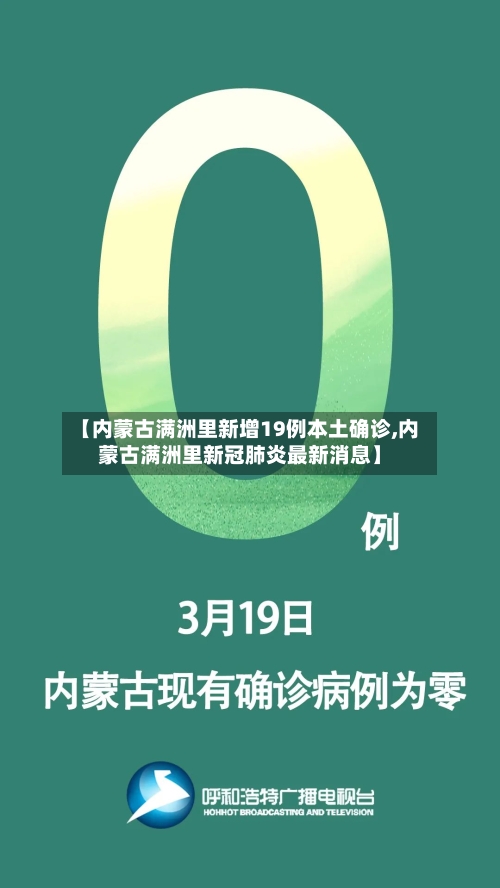 【内蒙古满洲里新增19例本土确诊,内蒙古满洲里新冠肺炎最新消息】-第1张图片