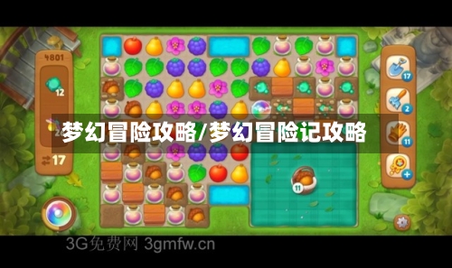 梦幻冒险攻略/梦幻冒险记攻略-第3张图片