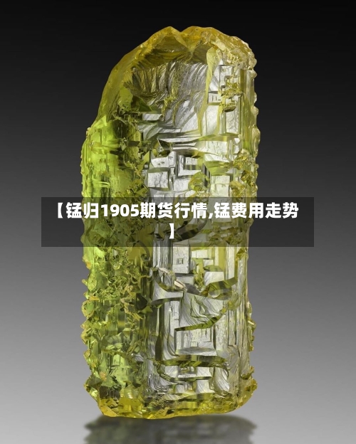 【锰归1905期货行情,锰费用走势】