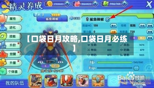 【口袋日月攻略,口袋日月必练】-第3张图片