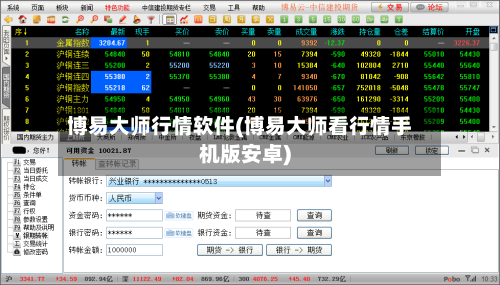 博易大师行情软件(博易大师看行情手机版安卓)-第2张图片