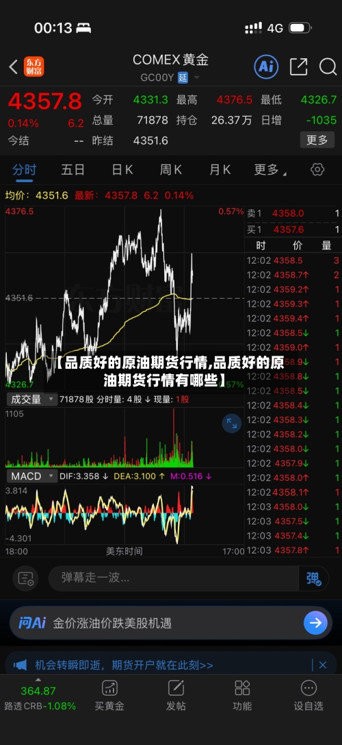 【品质好的原油期货行情,品质好的原油期货行情有哪些】-第3张图片