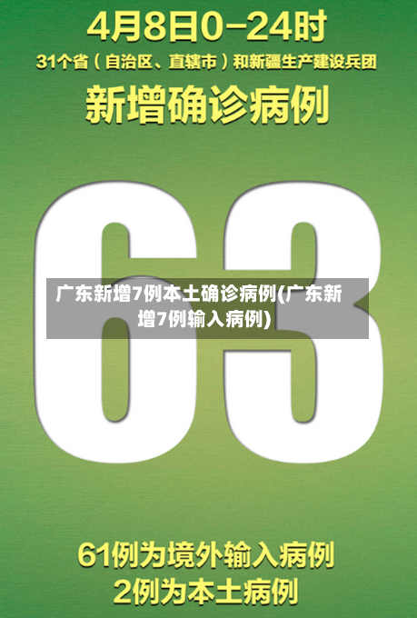广东新增7例本土确诊病例(广东新增7例输入病例)-第2张图片