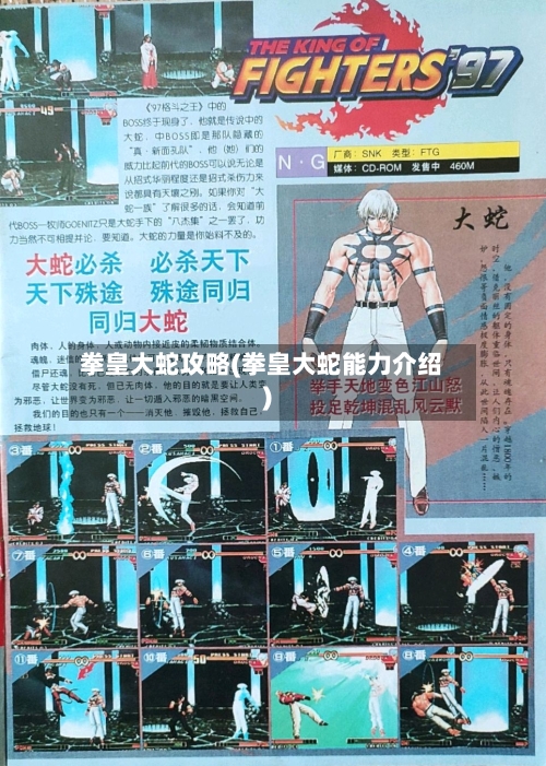 拳皇大蛇攻略(拳皇大蛇能力介绍)-第3张图片