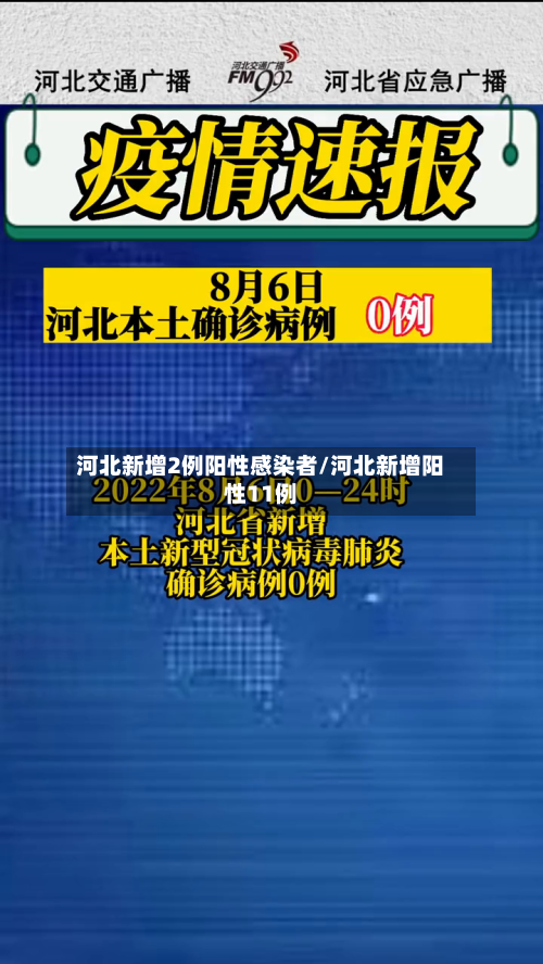 河北新增2例阳性感染者/河北新增阳性11例