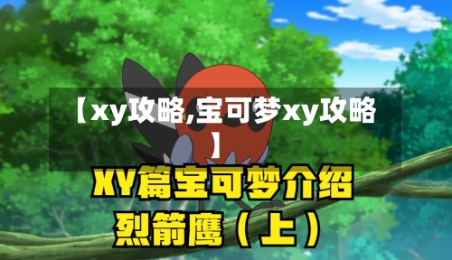 【xy攻略,宝可梦xy攻略】