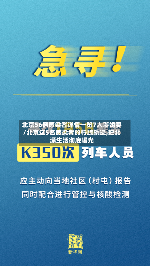 北京56例感染者详情一览7人涉婚宴/北京这5名感染者的行踪轨迹,把北漂生活彻底曝光-第3张图片