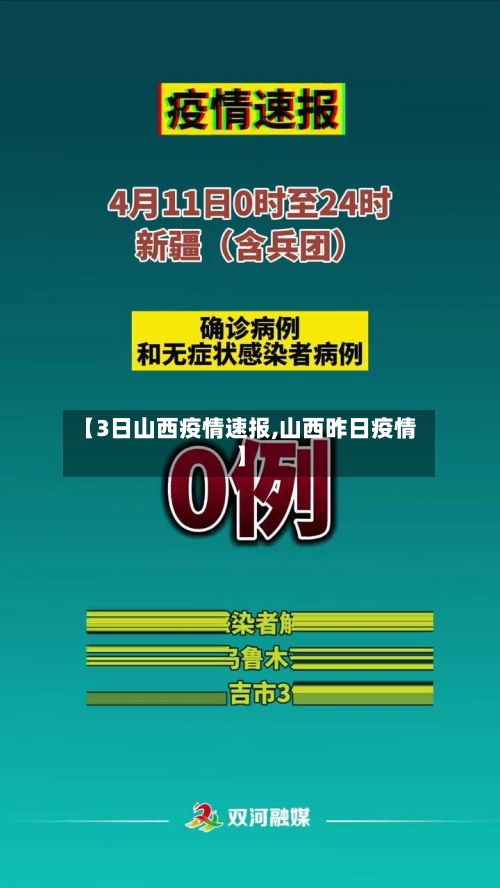 【3日山西疫情速报,山西昨日疫情】