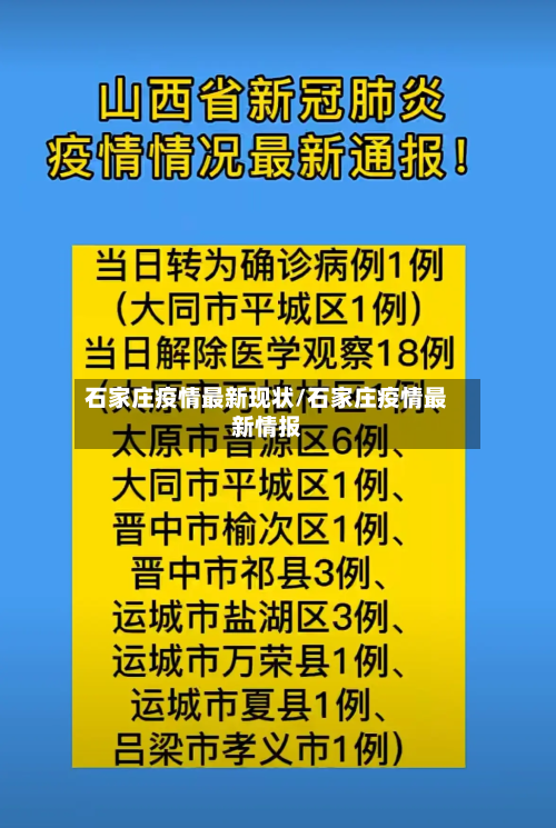 石家庄疫情最新现状/石家庄疫情最新情报