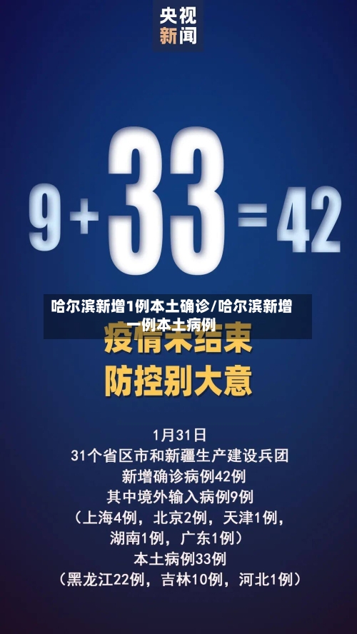 哈尔滨新增1例本土确诊/哈尔滨新增一例本土病例-第3张图片