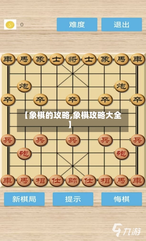 【象棋的攻略,象棋攻略大全】