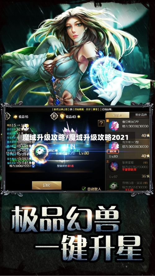 魔域升级攻略/魔域升级攻略2021