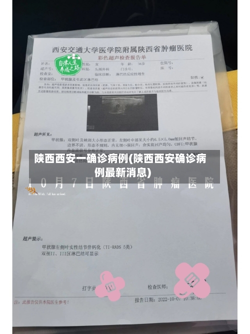 陕西西安一确诊病例(陕西西安确诊病例最新消息)