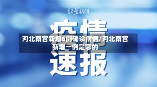 河北南宫新增6例确诊病例/河北南宫新增一例是哪的-第2张图片