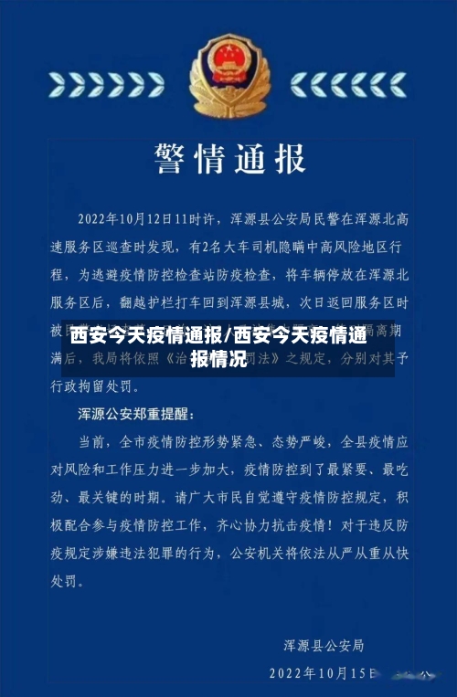 西安今天疫情通报/西安今天疫情通报情况-第2张图片