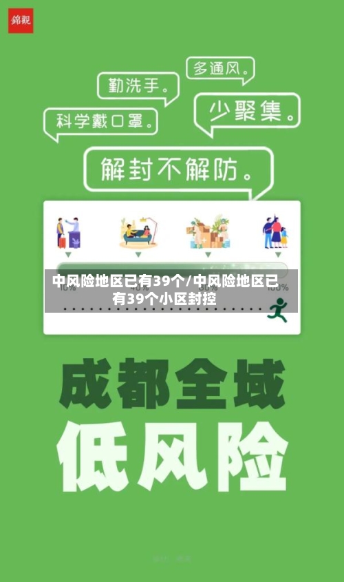 中风险地区已有39个/中风险地区已有39个小区封控