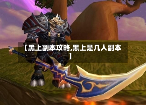 【黑上副本攻略,黑上是几人副本】-第2张图片