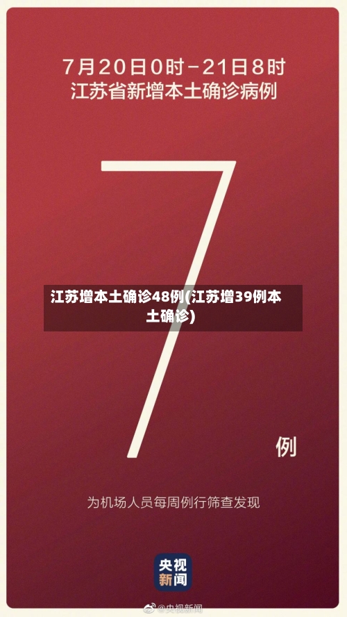 江苏增本土确诊48例(江苏增39例本土确诊)-第2张图片