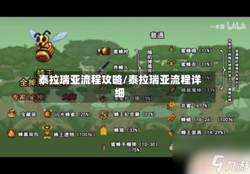 泰拉瑞亚流程攻略/泰拉瑞亚流程详细-第3张图片