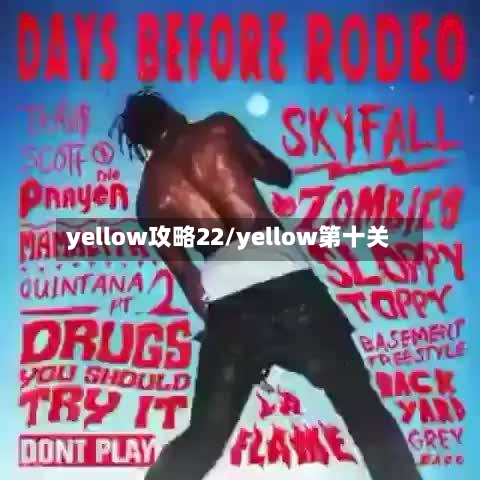 yellow攻略22/yellow第十关