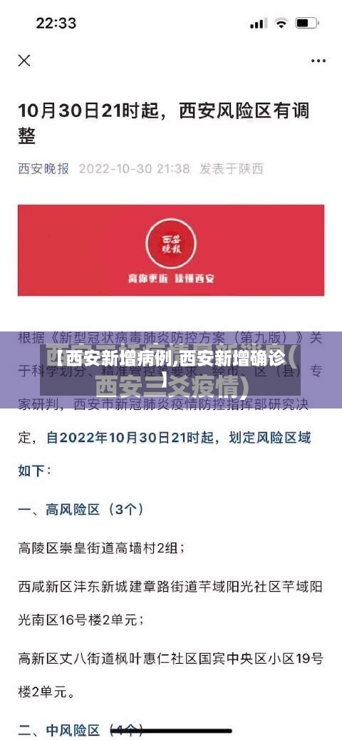【西安新增病例,西安新增确诊】
