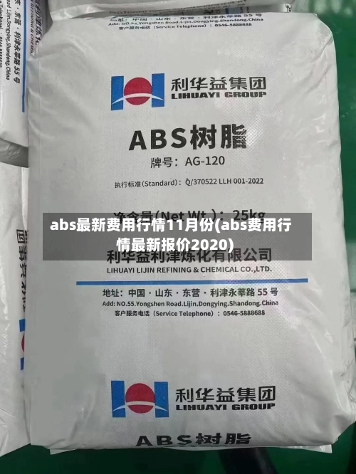 abs最新费用行情11月份(abs费用行情最新报价2020)-第3张图片