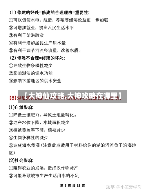 【大神仙攻略,大神攻略在哪里】