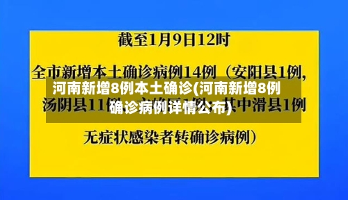 河南新增8例本土确诊(河南新增8例确诊病例详情公布)-第3张图片