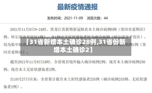 【31省新增本土确诊28例,31省份新增本土确诊2】