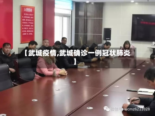 【武城疫情,武城确诊一例冠状肺炎】
