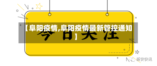 【阜阳疫情,阜阳疫情最新管控通知】-第2张图片