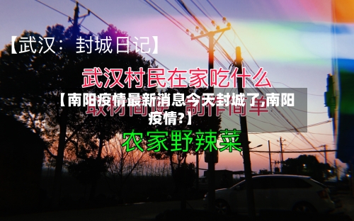 【南阳疫情最新消息今天封城了,南阳疫情?】-第2张图片