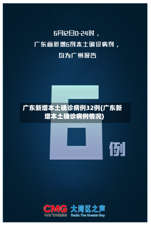 广东新增本土确诊病例32例(广东新增本土确诊病例情况)-第2张图片