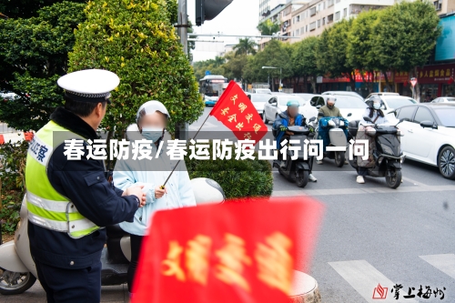 春运防疫/春运防疫出行问一问