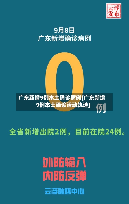 广东新增9例本土确诊病例(广东新增9例本土确诊活动轨迹)
