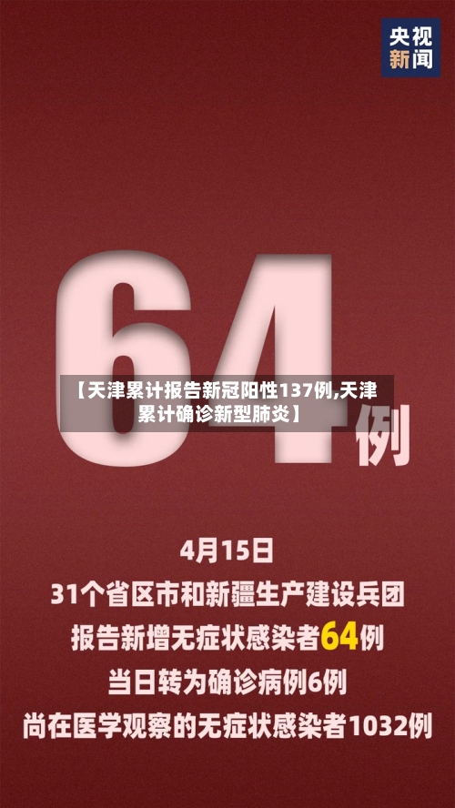 【天津累计报告新冠阳性137例,天津累计确诊新型肺炎】-第3张图片