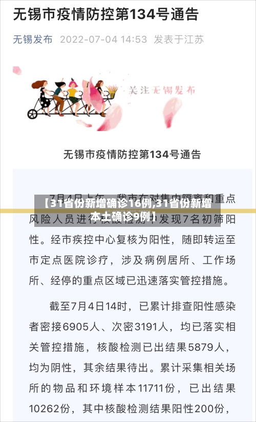 【31省份新增确诊16例,31省份新增本土确诊9例】-第3张图片