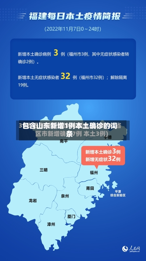 包含山东新增1例本土确诊的词条-第1张图片