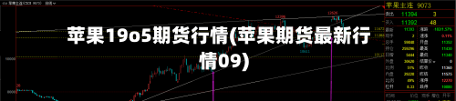 苹果19o5期货行情(苹果期货最新行情09)-第3张图片