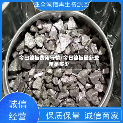 今曰镍板费用行情/今日镍板最新费用是多少-第1张图片