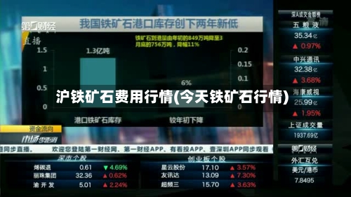 沪铁矿石费用行情(今天铁矿石行情)-第1张图片
