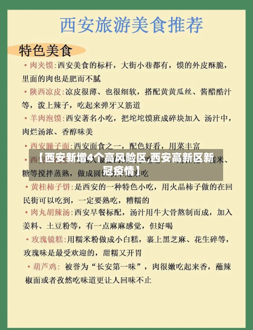 【西安新增4个高风险区,西安高新区新冠疫情】-第2张图片