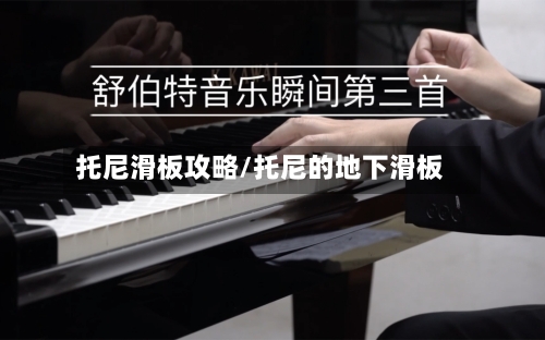 托尼滑板攻略/托尼的地下滑板-第1张图片