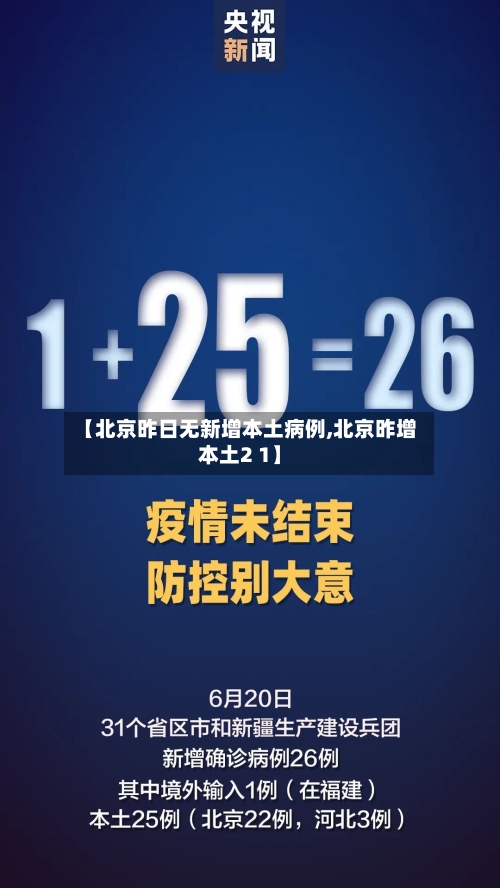【北京昨日无新增本土病例,北京昨增本土2 1】-第3张图片