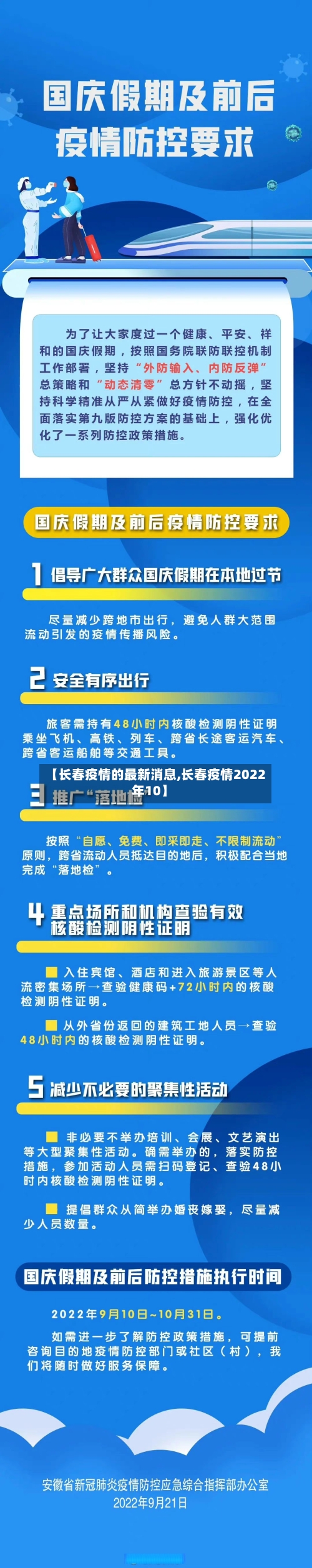 【长春疫情的最新消息,长春疫情2022年10】-第1张图片